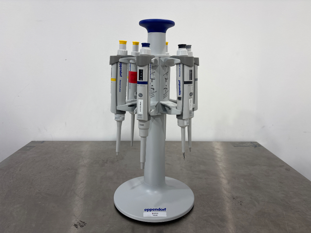 Image of Eppendorf Research Plus Pipettes x6 With Stand